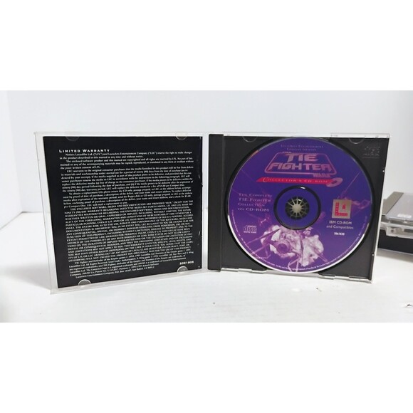 STAR WARS PC 5 GAME LOT KOTOR JEDI OUTCAST TIE FIGHTER MYSTERIES OF THE SITH ETC - Picture 10 of 11